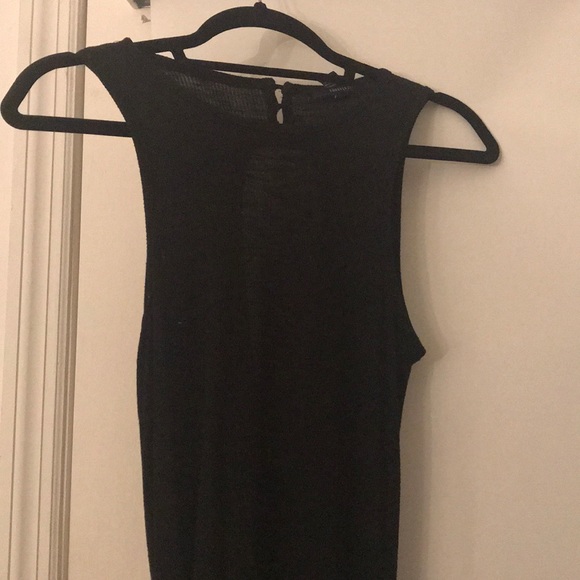 Black Tank Dress - Picture 1 of 3